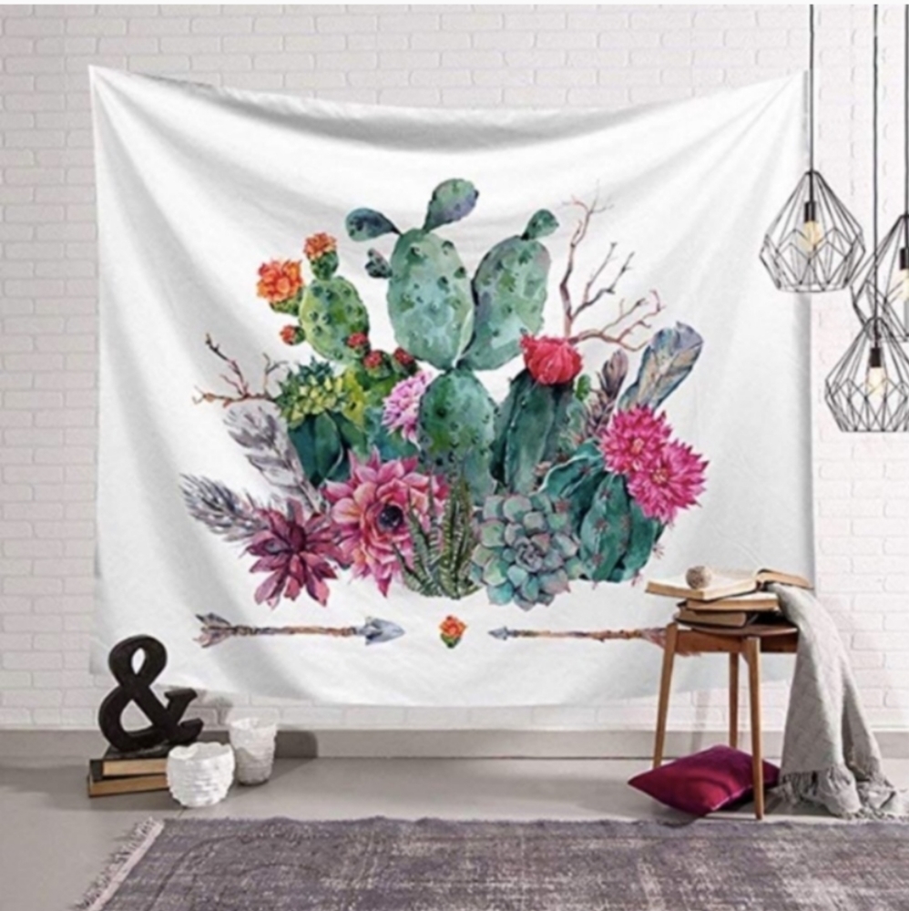 Floral Tapestry-Succulents & Cactus (Like New)
